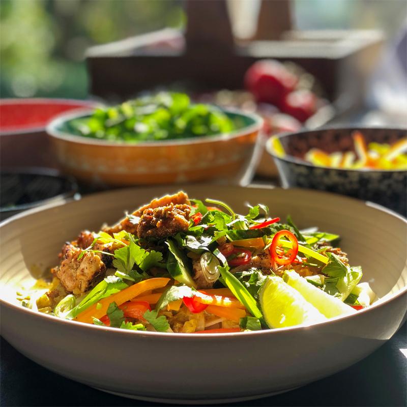 Malaysian Chicken Laksa by Somerset Foodie