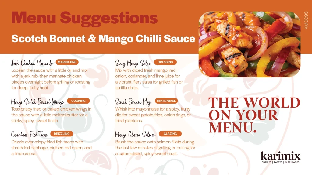 Scotch Bonnet & Mango Chilli Sauce