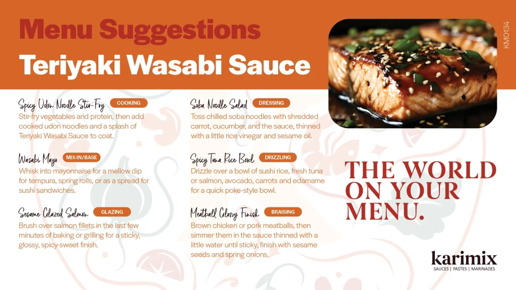 Teriyaki Wasabi Sauce