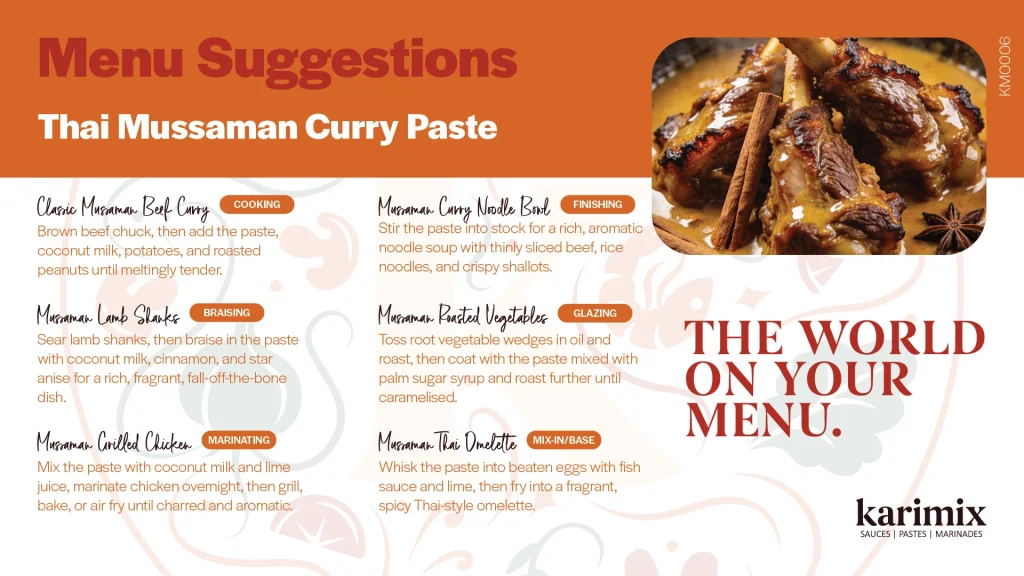 Thai Mussaman Curry Paste