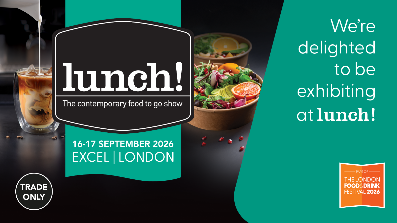 Karimix is exhibiting at lunch! 2026 — 16-17 September 2026, ExCeL London, stand L687